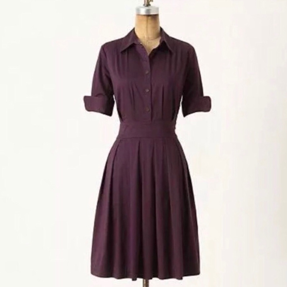 Anthropologie Lili’s Closet Shirt Dress